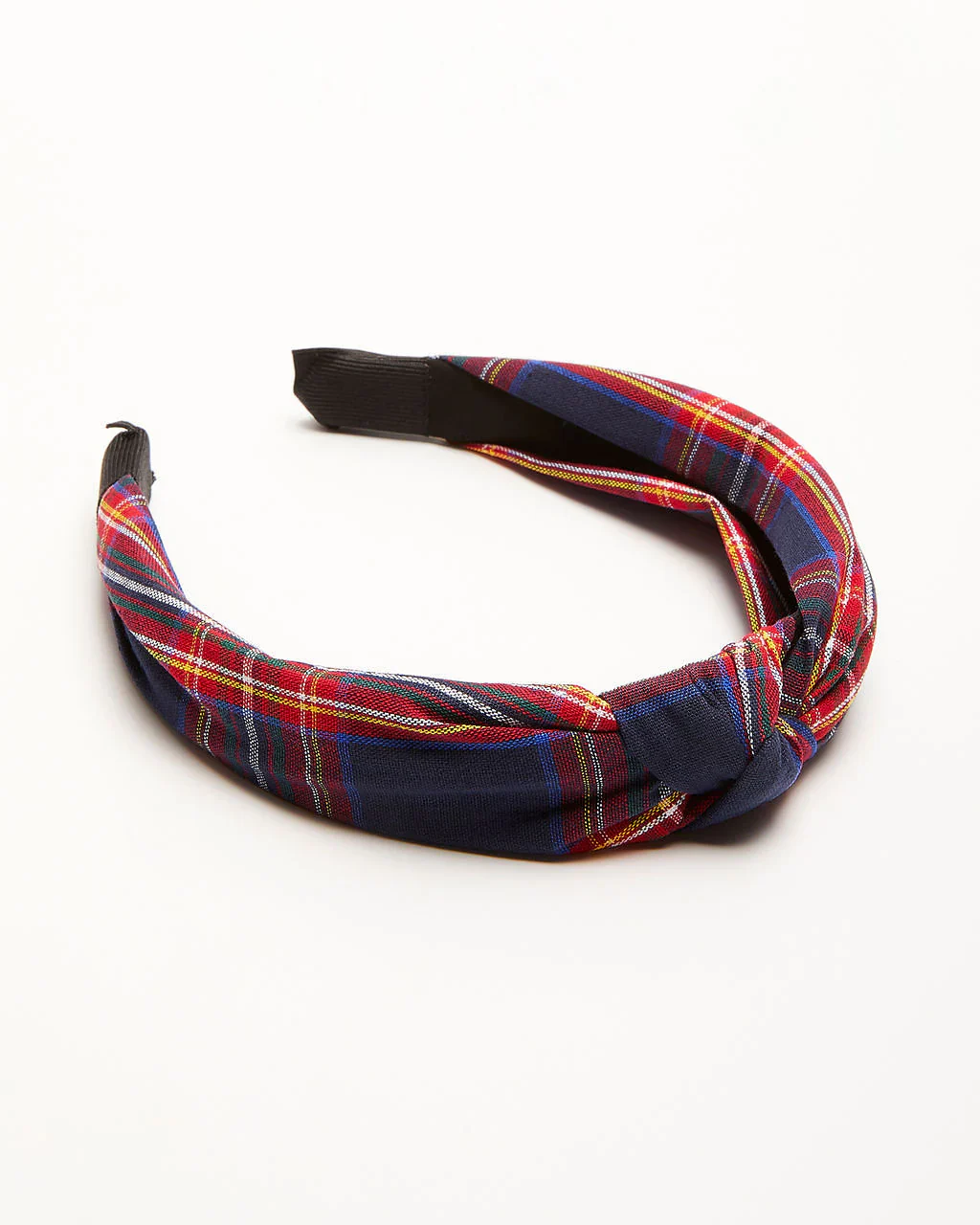 Traditions Plaid Twist Headband abcd