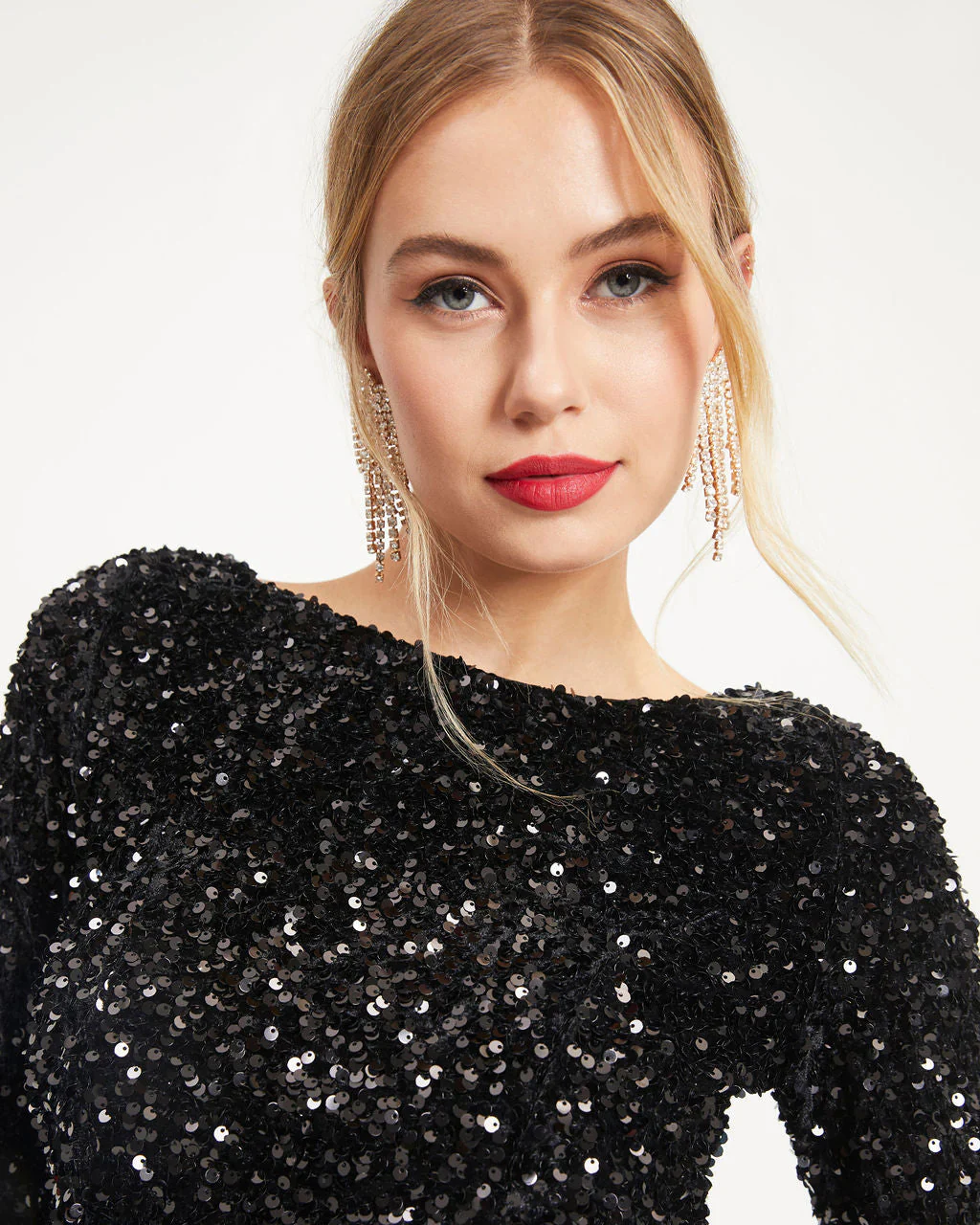 Miss Hollywood Sequin Mini Dress